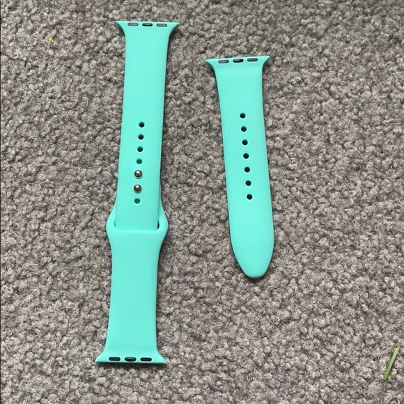 Mint green long and short Apple Watch band 38/40 - Picture 1 of 3